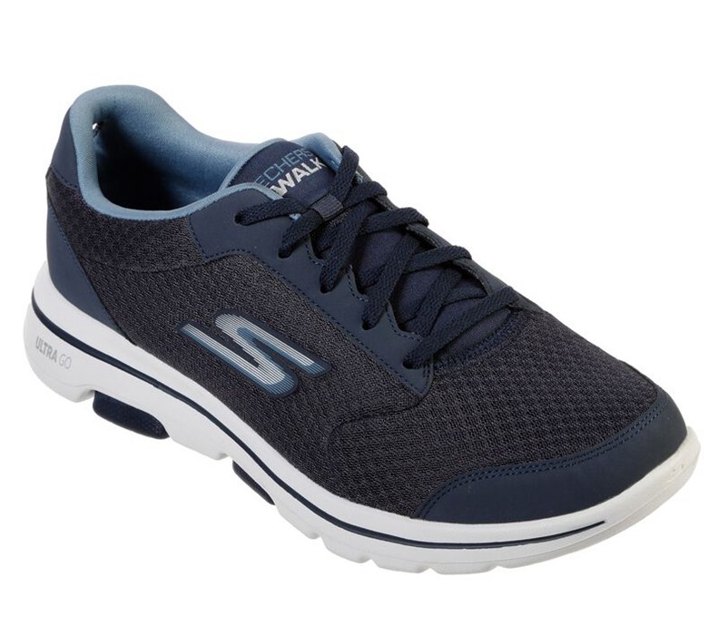 Skechers Gowalk 5 - Qualify - Mens Sneakers Navy [AU-BR9209]